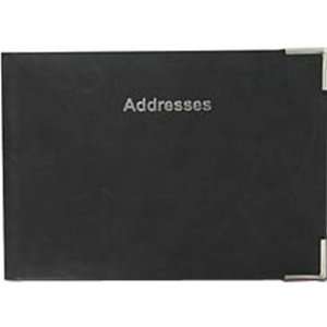 Letts of London Connoisseur Desk Size Black Address Book 