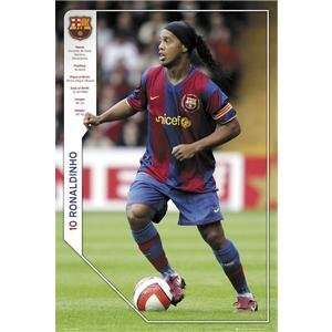  Barcelona Ronaldinho Poster