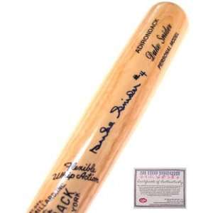   Autographed Game Model Adirondack Baseball Bat