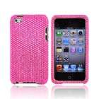 LUXMO For Apple iPod Touch 4 Bling Case Cover HOT PINK