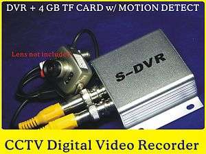 CCTV Security Surveillance System DVR Recorder Monitor w 4GB TF Card i