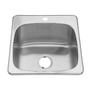    In 20.125 Inch x 20.5625 Inch Single Bowl Utility Sink 