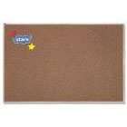 Quartet Premium Colored Cork Bulletin Board, 18 x 24 Inches, Brown 