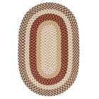 Super Area Rugs 8ft x 8ft Round Braided Rug Easy Clean Area Rug Carpet 