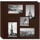 Pioneer Brown 11 x 12 Collage Frame Sewn Embossed Photo Album