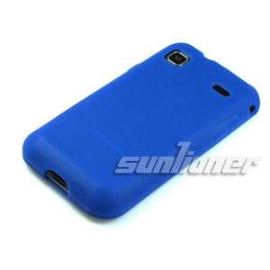 Samsung I9000 Galaxy S Silicon Case Skin Cover+LCD Film  