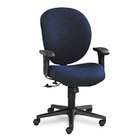   HON HON 7622BW90T   Unanimous Mid Back Task Chair, Navy Blue Fabric