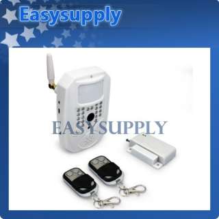   SMS Auto dial Home Security System Auto dial Alarm LCD Screen  