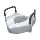 MyMediMart Raised Toilet Seat w/ Lock & Padded Removable Arms Retail
