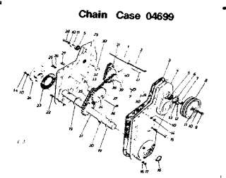 CRAFTSMAN  roto spader Handle assembly Parts  Model 247296750 