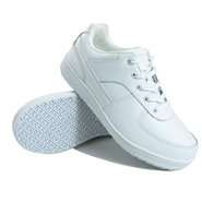   Womens Slip Resistant Athletic Work Shoes #215 White 