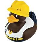 Bud Mini Rubber Duck Bath Tub Toy, Construction Worker