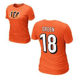 nike name and number nfl bengals a j green women s t shirt $ 32 00 out 