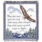 Simply Home Isaiah 4031 Eagle Mountain Afghan Throw Blanket 48 x 60