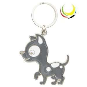 GRAY DOG Keychain