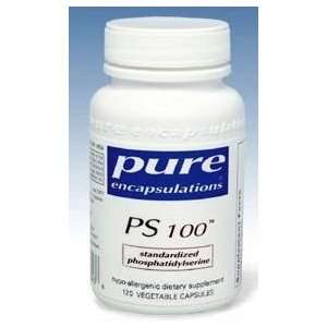  ps 100 phosphatidylserine 120 vegetable capsules by pure 