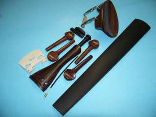 Old Violin Shop Chin Rest Pegs Tail Piece Fingerboard  