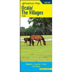   Map 614659 Ocala And The Villages Florida Street Map