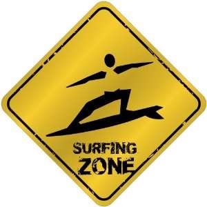  New  Surfing Zone  Crossing Sign Sports Kitchen 