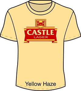 Castle Beer Lager T Shirt Old Style Retro Cool up to 5X  