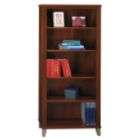 Bush Somerset 65.25H x 29.5W x 12.75D Bookcase   Hansen Cherry