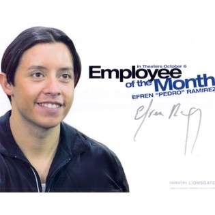 AutographsForSale Efren Ramirez autographed Employee of the Month 