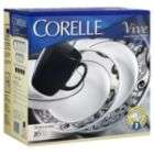Corelle Vive Dinnerware, Glass, Lightweight Vitrelle, Nouveau, 16 
