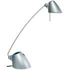 Lieberman Dainolite DLHA111 SV Halogen Desk Lamp with Bulb   Silver