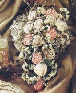 47M CROCHET PATTERN FOR Bridal Flower Bouquet EASY  