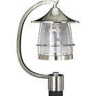 progress lighting p5463 09 1 light outdoor post lantern brushed