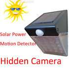 Security LED Solar Light w/Hidden Camera System