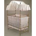 Baby Doll Regal Canopy Crib Bedding with White Ribbon
