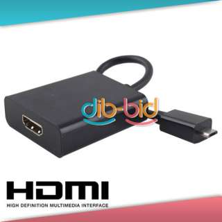  to HDMI Cable MHL Adapter for Samsung Galaxy S II i9100 HTC Flyer #2