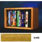 Wood Shed Solid Oak DVD/VHS Combo Wall Floor or Shelf Mount Cabinet 