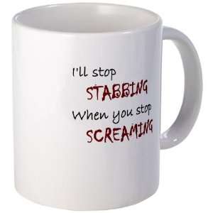  Stabbing Scream Mug by 