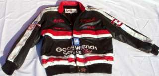 DALE EARNHARDT Triple Signature Goodwrench #3 Jacket. Includes COA 