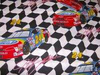 Jeff Gordon 24 Blanket Handmade Quilt NASCAR  
