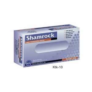 Shamrock 10111P Powder Free Textured Latex Small Examination Gloves 