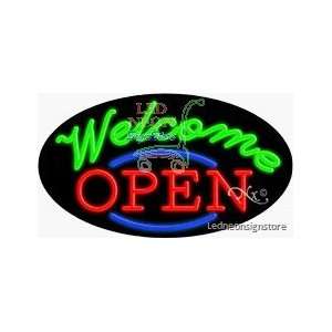  Open Welcome Neon Sign