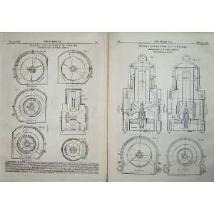  1876 Diagram Engineering Signal Lanthorns Vessels Ships 