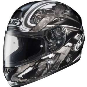   Shock Mens CL 16 Street Racing Motorcycle Helmet   MC 5 / 3X Large