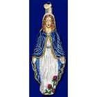 Old World Christmas Virgin Mary Glass Ornament