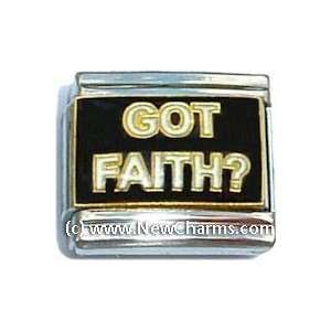 Got Faith Italian Charm Bracelet Jewelry Link