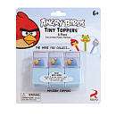Angry Birds 6 Pack Tiny Toppers Collectible Pencil Toppers   Blue 