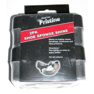 DDI 2 Pack Shoe Shine Sponges(Pack of 96) 
