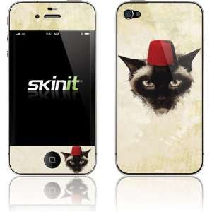 Evil Kitty skin for Apple iPhone 4 / 4S Electronics