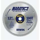 Irwin Industrial Tools 14084 12 Inch 100 Teeth 1 Inch Arbor Miter and 