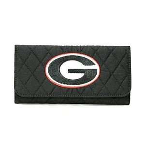  Georgia Bulldogs Quilted Wallet