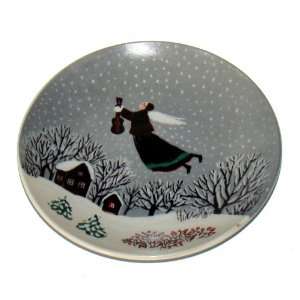  Flying Girl with Violin Ceramic Plate