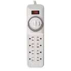 Woods 22575 24 Hour Power Strip Timer, 8 Outlets, 4 Ft